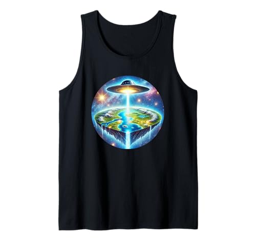 Inspirado en la teoría de Que la Tierra es Plana: Ciencia fi Camiseta sin Mangas