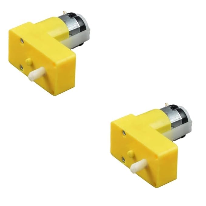 VIGYANICS BO Gear Motor 150 RPM for DIY Projects and Robotics, Yellow 1