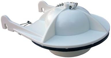 Larsen 04-1609 Toilet Tank Flapper With Chain, American Standard Cadet, 3 In. - Quantity 6