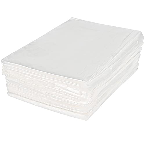 HSGAV Einweg-plastikfolien-körperfolie, Far Infrared Sauna Kunststofffolie, HDPE-ultrafeinmaterial, Individuell Faltbare Saunatasche, 83X43 Zoll (Seitliche Öffnung),100 Pieces Cover