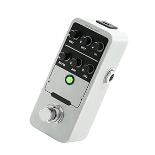 Compact and portable, this guitar effects pedal is designed specifically for guitarists. Good performance and excellent sound, this effects pedal could be a good partner of your guitar. This durable and reliable professional effects pedal is ideal fo...