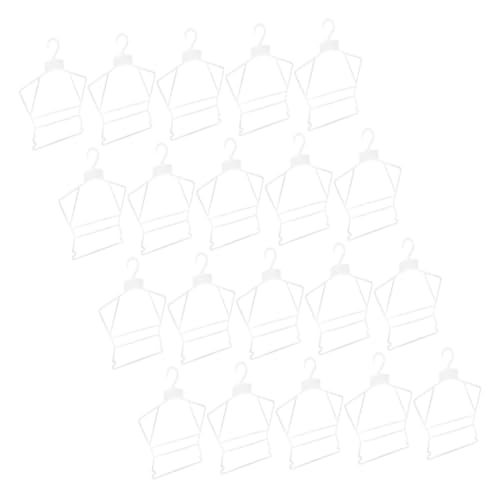 OUNONA 20pcs Hanger Set Clothes Hangers Hanger Hangers for Closet Hangers for Closet Plastic Hangers Child Hangers Plastic Kid Clothes Hangers