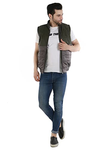 Image of TrapNation Solid Men's Sleeveless Jacket JERKIN