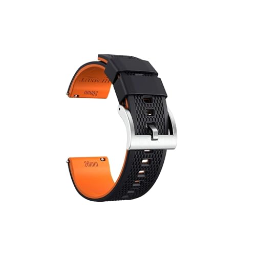 Bracelet de montre en caoutchouc souple 22mm d'une finition remarquable
