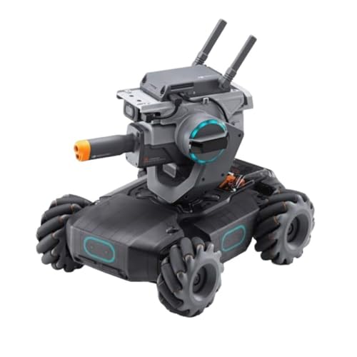 DJI RoboMaster S1 - Educational Robot STEM Programmable Science Learning Mini Car Remote Control Intelligent AI Scratch Python Coding 5MP 1/4' CMOS Camera