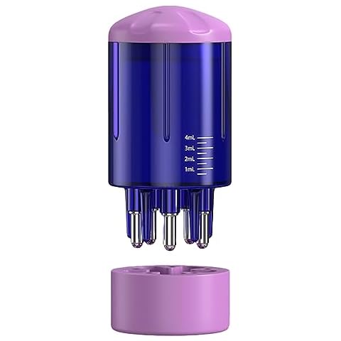 homfanseec Scalp Massager and Hair Growth Applicator, Head Brush for Essential Oils and Hair Treatments (Purple) Cover