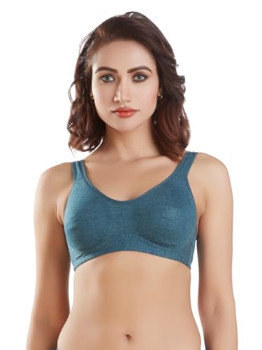 Image of SONARI Minimizer Everyday Bra|Full Coverage|Non Padded|Wire Free|Adjustable Straps|Cotton Spandex