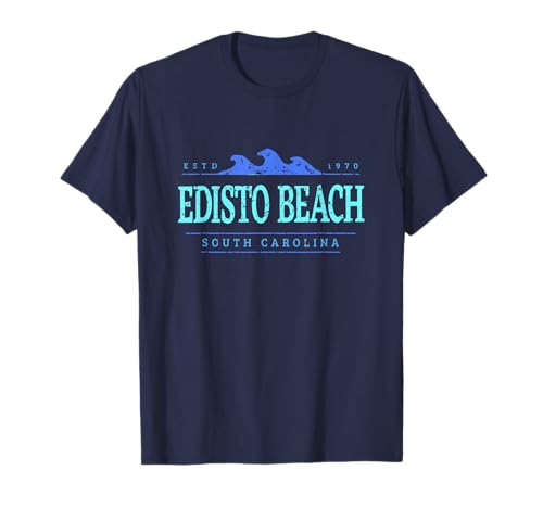 Edisto Beach Carolina del Sud | Edisto Beach SC Shoreline Maglietta
