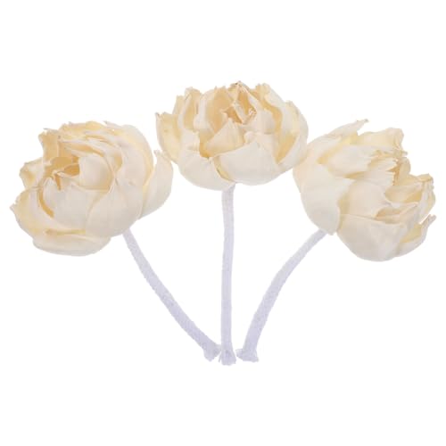 3 difusores florales de papel sola con cuerda de algodón miniatura 1