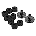 Pasuihcay 23Pcs Cymbal Replacement Accessories Drum Parts with Cymbal Stand Felts Drum Cymbal Felt Pads Include Wing Nuts Washers