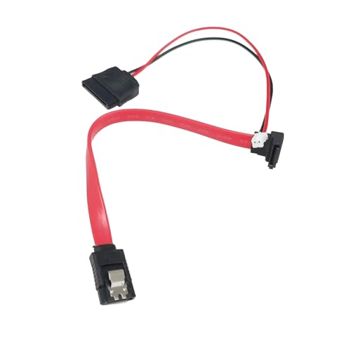 Cable de datos 2Pin hembra a SATA 90 grados para PC