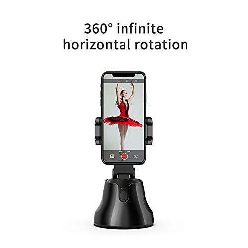 Rotation 360 intelligente pour cette perche à selfie portable noire - 4