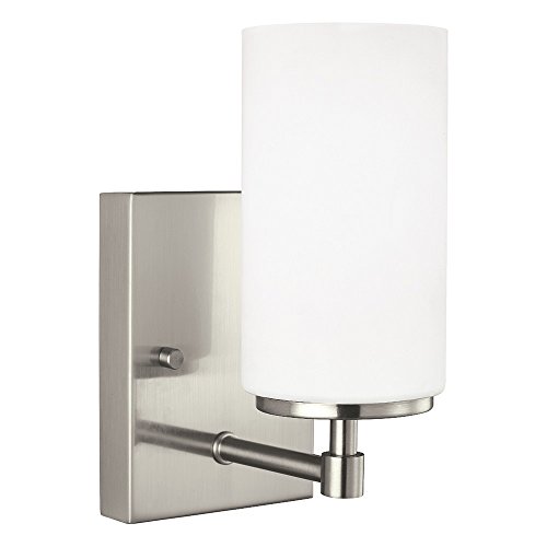 4124601-962 Alturas Wall/Bath One - Light Brushed Nickel Wall Bath Fixture