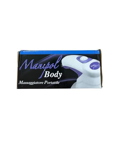 Image of Portable Massager | Manipol Body Portable Electric Massager - Handheld Full Body Relaxer with Adjustable Intensity - Ergonomic Design for Deep Tissue Muscle Relief, Neck, Shoulder & Back Tension