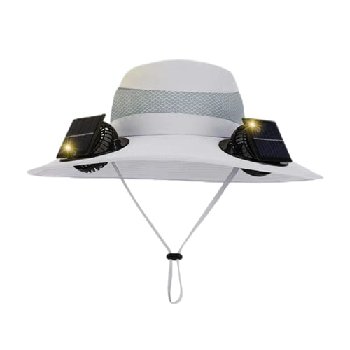 Chapeau de plage solaire ventilé pour le jardinage et le camping en été