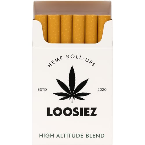 Loosiez Herbal Roll-Ups – 100% All-Natural Plant-Based Smokes – Tobacco-Free, Nicotine-Free,