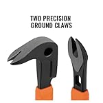 Klein Tools 66091 Nail Puller with Integrated Dimpler, Heavy-Duty Carbon Steel Cats Paw Pry Bar, 8-Inch - Image 5