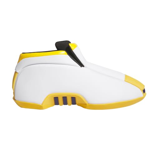 adidas Mens Crazy 2.0 Basketball Sneakers Shoes - Black, White, Yellow - Size 7.5 M - image 1