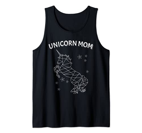 Unicornio Mamá Divertido Día de la Madre Unicornio Regalo Mamacorn Camiseta sin Mangas