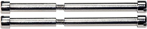 Cressi Titanium Newton/Drake-Correa de Tornillo de Titanio con Tuerca para computadora de Buceo-Metálico, Unisex