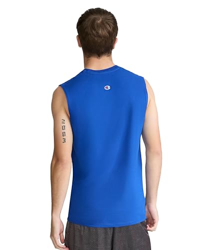 Image of Champion Men's Muscle Tank, Classic Graphic Muscle Tee, Sleeveless T-shirt for Men (Reg. Or Big & Tall)