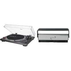 Audio-Technica LP120XUSBBK Platine Vinyle à Entraînement Direct (Analogue & USB) Noir & Dynavox Carbon-ANTISTATIK-B RSTE - Les Beatles, Paul McCartney, John Lennon, RIngo Starr, George Harrison