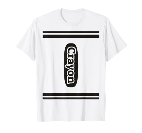 Disfraz de grupo de crayón de cualquier color Camiseta