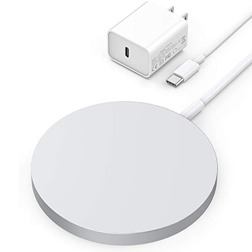 Olunnvi Magnetic Wireless Charger for iPhone 12 Mag Safe Charger Fast Wireless Charging Pad with USB-C 20W PD Adapter Compatible with iPhone 12/12 Pro Max/Mini/AirPods Pro