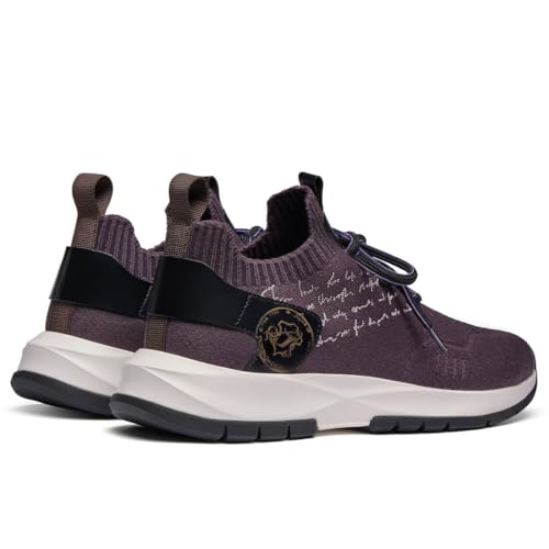 Men's Causal Dress Sneakers Breathable Wool Knit Business Walking Shoes Lightweight Comfotable Slip On Tennis Work Oxfords4