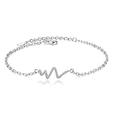 Hand Armband Armreif Armkette Damen 925 Sterling Silber Schmuck Armband Hochwertige Retro-Mode Frau Kristall Blitz Typ A