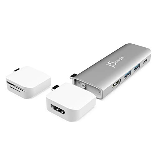 Station d'accueil modulaire USB-C j5create JCD387 double écran pour étendre votre espace de travail