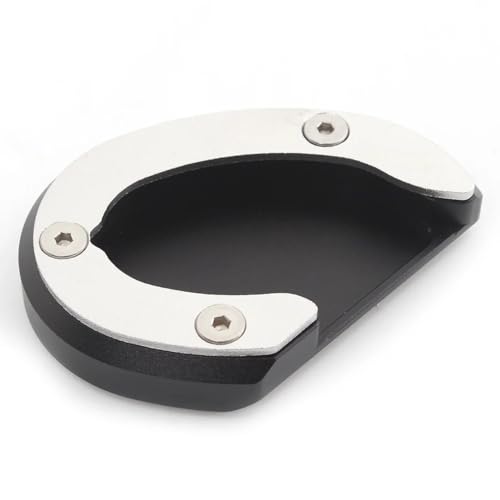 Béquille de moto Bonneville : socle élargi anti-enfoncement