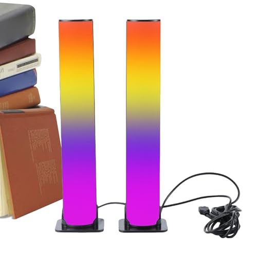 Rgb Light Bar, Desk Ambient Lighting, Decorative Color Changing Lamp, Remote Dimmable Brightness, Smart Ambient For, Movies, Gatherings, App Control, 11.02x1.77x1.77 pulgadas