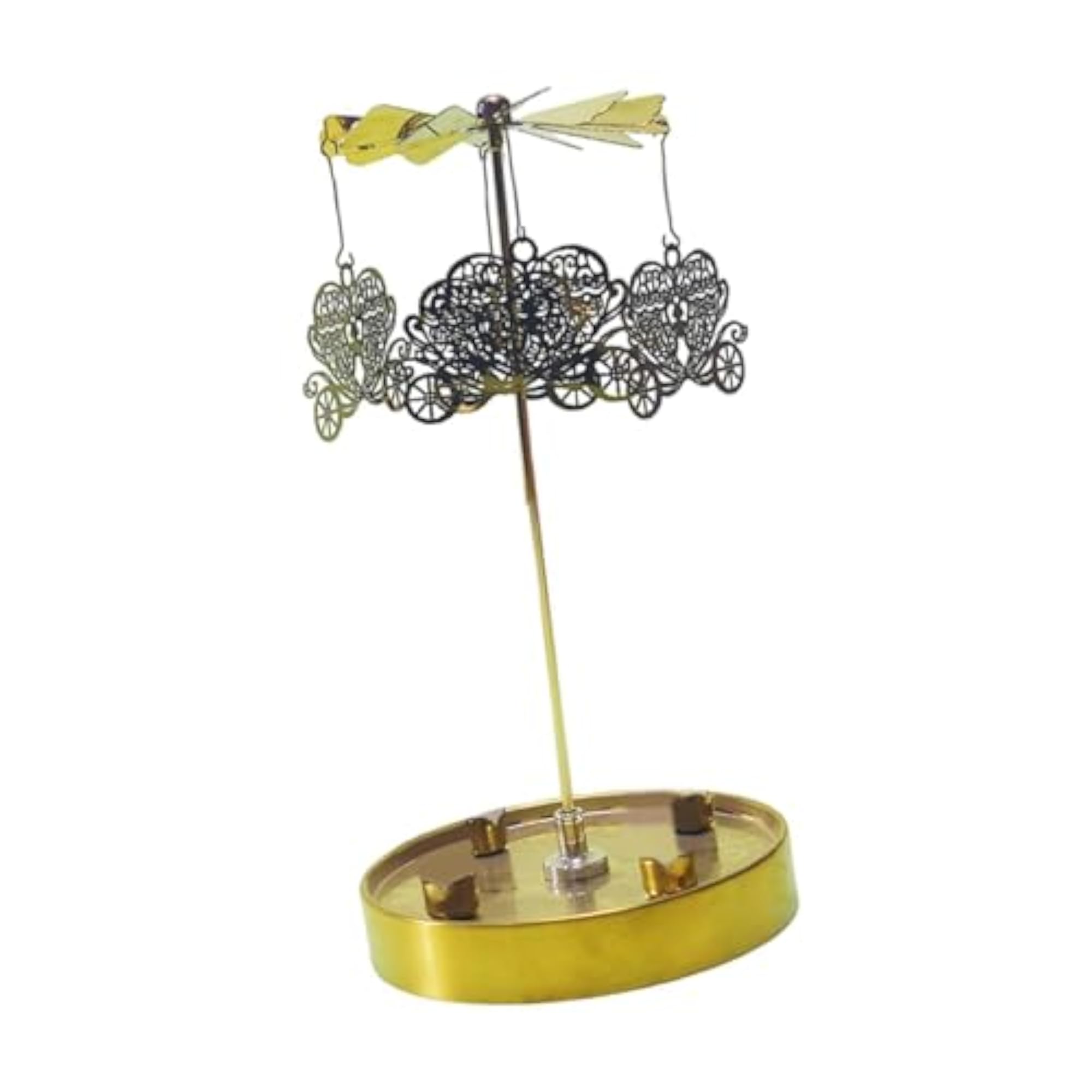 Rotating Candle Holder, Decorative Pillar Candles