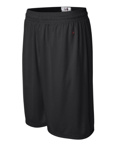 Badger Sportswear Boys' B-Dry Performance Short, Black, Medium #TOP1