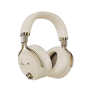 Avedis Zildjian Company ALCHEM-E Perfect Tune Over Ear Headphones, Wireless Headphones, Active Noise Cancelling with Mic, Up to 45 Hours Battery Life, Sandstorm