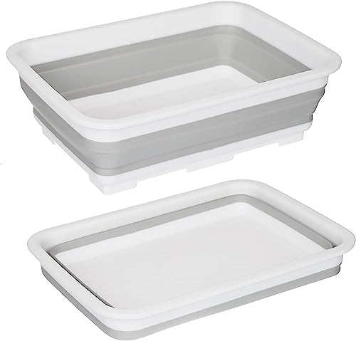 Orbit Innovations Collapsible Washing Up Bowl - Ideal for Camping (Colours may vary)