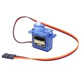 Alto par y respuesta rápida: con un par de 1,6 KG/CM (a 4,8 V) y una velocidad de respuesta de 0,3 s/60 grados, este servomotor en miniatura proporciona un alto rendimiento y tiempos de respuesta rápidos.