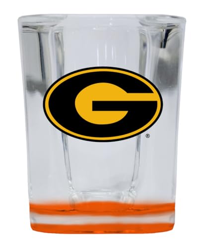 R and R Imports Grambling State Tigers 2 Ounce Shot Glass Square Orange Base Officially Licensed Collegiate Product Single