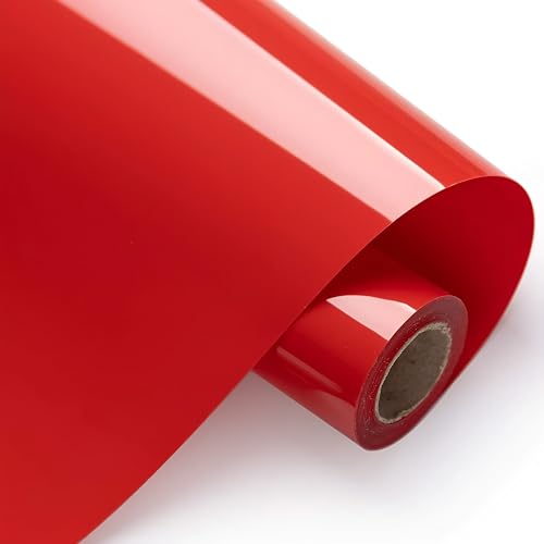 Image of WISDOM Glossy & Matte Wallpaper Peel & Stick Contact Paper Self Adhesive Vinyl for Kitchen Cabinet and Furniture Countertop Waterproof Removable (24x60 Inch Pack of 2, Red Glossy)