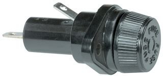 COOPER BUSSMANN BK/HPS FUSE HOLDER, 10.3 X 38MM, PANEL MOUNT