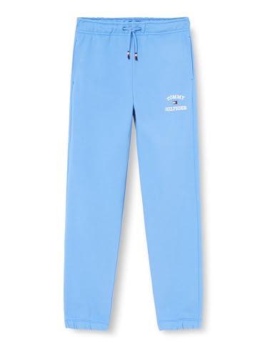 Image of Tommy Hilfiger Boy's TH Logo Sweatpants, Blue Spell, 8 Years