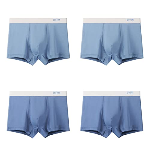 Bóxer de algodón puro para hombre tallas grandes L-3XL de 45 a 95 kg