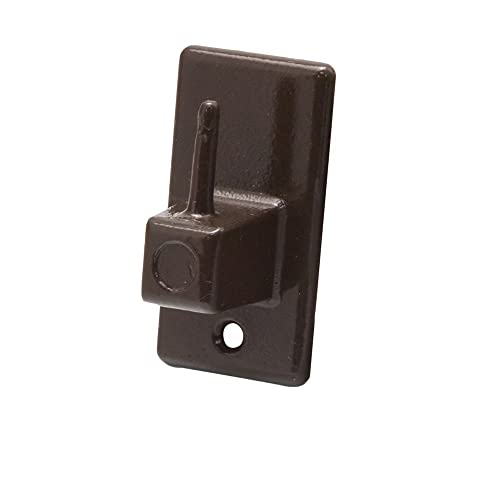 Gancho Visillo/Cortina Adhesivo Marron (Blister 2 Piezas)