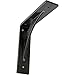 Ekena Millwork BKTMLE Steel Bracket Legacy, 2"W x 8"D x 8"H, Antiqued Pewter