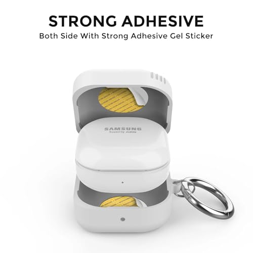 Image of Valente Silicone Case Cover for Samsung Galaxy Buds FE (2023), Buds 2 Pro (2022), Buds 2 (2021), Buds Pro (2021), and Buds Live (2020) (Squidward's House)