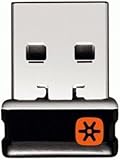 C-U0007 Unifying Receiver for Mouse and Keyboard Works with Any Logitech Product That Display The Unifying Logo (Orange Star, Connects up to 6 Devices) (C-U0007)