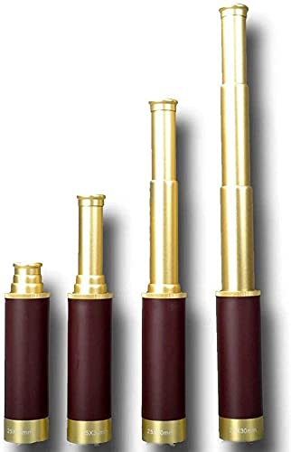 Monoculaire 25X30 pour éviter les jumelles lourdes : télescope de poche léger avec sac en cuir