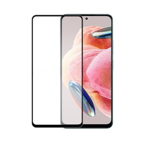 Kepuch 2パック 強化ガラス スクリーンプロテクター 対応 Redmi Note 12 Pro 5G