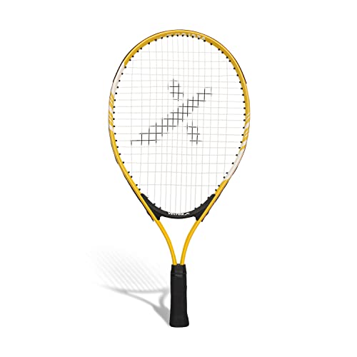 Image of Vector X Vxt 520 21 inches with Full Cover Strung Tennis Racquet (Red,White) (Yellow)